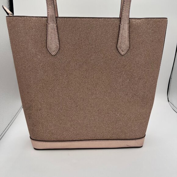 Kate Spade Glitter Tote – Rose Gold Champagne - Picture 5 of 10